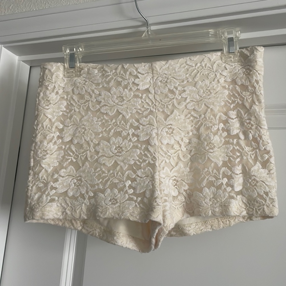 Charlotte Russe flower shorts